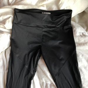 Forever 21 mesh paneled leggings